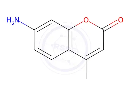 Chemical structure of 7-AMINO-4-METHYLCOUMARIN HYDROGENSULFATE (SALT)