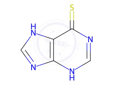 Chemical structure of Azathioprine Impurity 2(Azathioprine EP Impurity B)