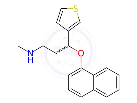Chemical structure of Duloxetine Hydrochloride Impurity 54