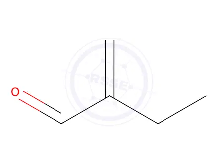 Chemical structure of 2-Ethylacrolein