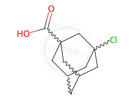 Chemical structure of Adamantane Impurity 10