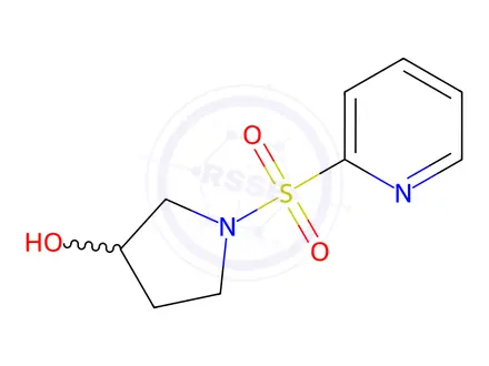 Chemical structure of 1-(Pyridine-2-sulfonyl)-pyrrolidin-3-ol