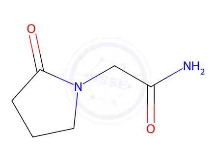 Chemical structure of oxiracetam impurity V