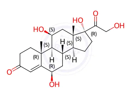 Chemical structure of Hydrocortisone EP Impurity D