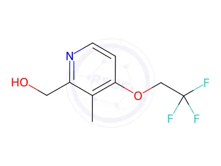Chemical structure of lansoprazole Impurity 26