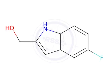Chemical structure of (5-Fluoro-1H-indol-2-yl)methanol