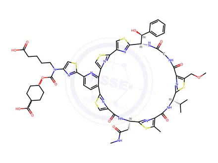 Chemical structure of CMI977