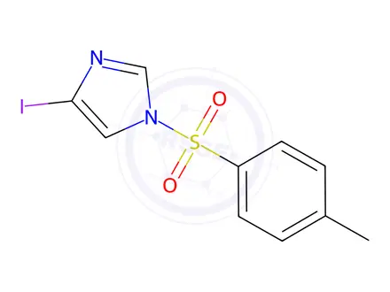 Chemical structure of 4-Iodo-1-p-tosylimidazole