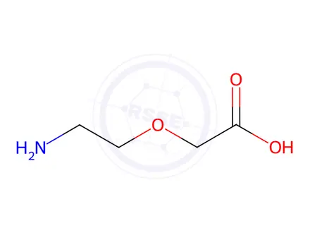 Chemical structure of 2-(2-Aminoethoxy)acetic acid hydrochloride