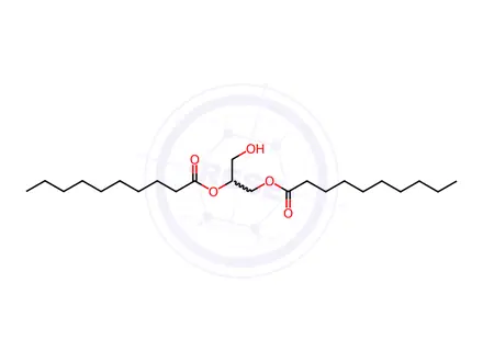 Chemical structure of Caprylic Acid Impurity 99