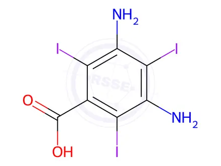 Chemical structure of Iopromide Impurity 2