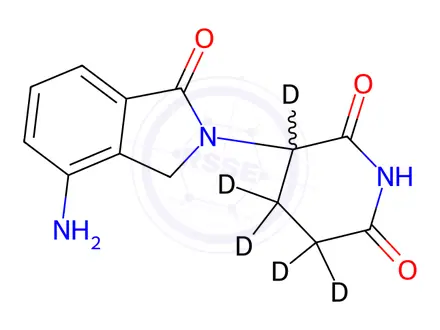 Chemical structure of Lenalidomide 3,4,4,5,5-d5