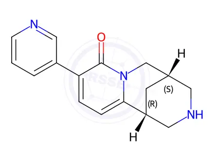 Chemical structure of Cytisine Impurity 3