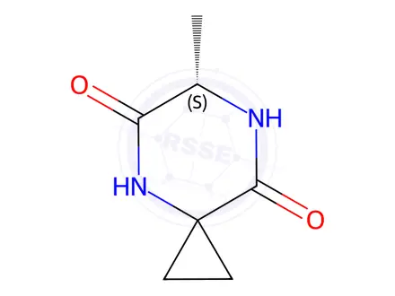 Chemical structure of (S)-6-Methyl-4,7-diazaspiro[2.5]octane-5,8-dione