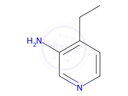 Chemical structure of 4-Ethylpyridin-3-amine