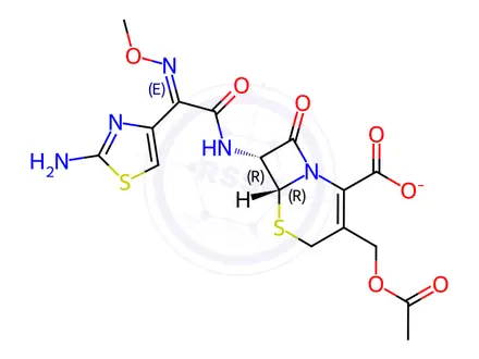 Chemical structure of Cefotaxime EP Impurity D Sodium