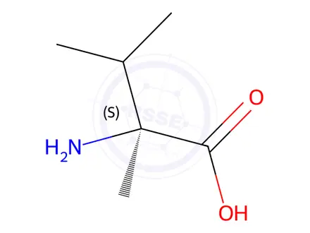 Chemical structure of Valine Impurity 82