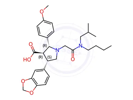 Chemical structure of Atrasentan Hydrochloride Impurity 212