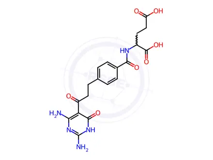 Chemical structure of Pemetrexed disodium Impurity 61