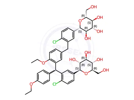 Chemical structure of Dapagliflozin Impurity 169