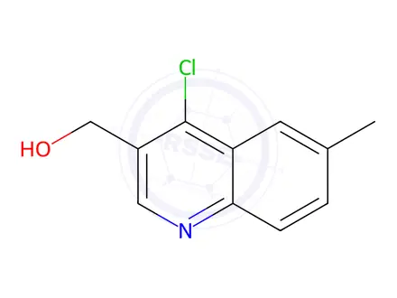 Chemical structure of (4-Chloro-6-methylquinolin-3-yl)methanol