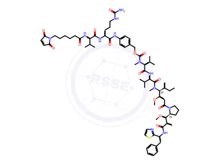 Chemical structure of Vc-MMAD