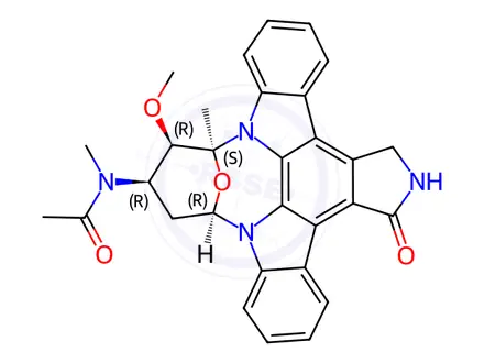 Chemical structure of Midostaurin Impurity 6