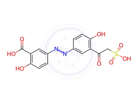 Chemical structure of Olsalazine Sodium Impurity 5(Olsalazine Sodium EP Impurity E)