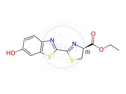 Chemical structure of D-LUCIFERIN, ETHYL ESTER