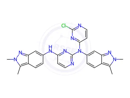Chemical structure of Pazopanib Impurity 57