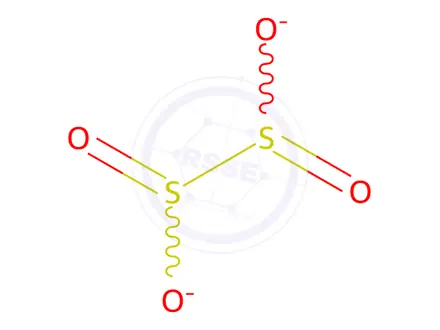 Chemical structure of Sodium Dithionite