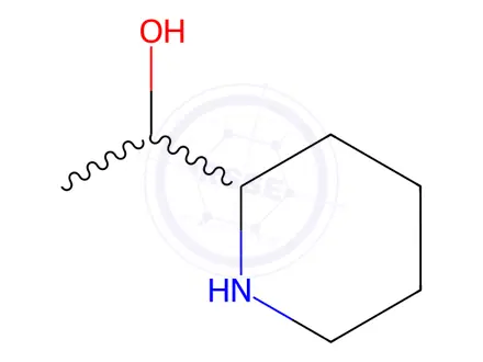Chemical structure of a-Methyl-2-piperidinemethanol