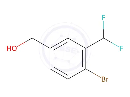 Chemical structure of (4-Bromo-3-(difluoromethyl)phenyl)methanol
