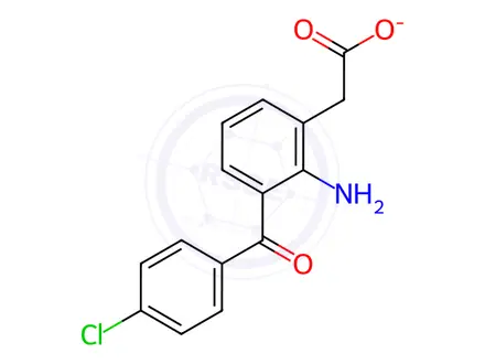 Chemical structure of Bromfenac Impurity 32 Sodium Salt