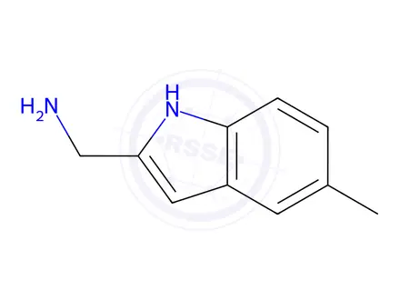Chemical structure of (5-Methyl-1h-indol-2-yl)methanamine