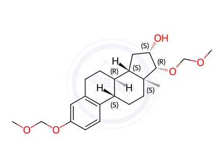 Chemical structure of Estriol Impurity 11