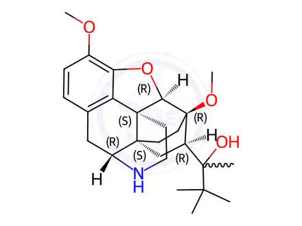 Chemical structure of Buprenorphine Impurity 21