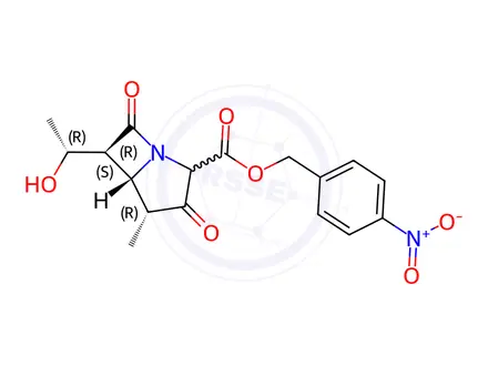 Chemical structure of Meropenem Impurity 17