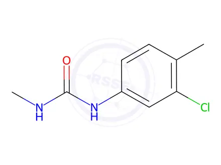 Chemical structure of 1-(3-Chloro-4-Methylphenyl)-3-Methyl-Urea