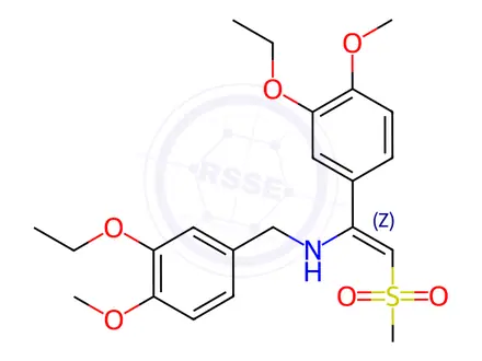 Chemical structure of Apremilast Impurity 174