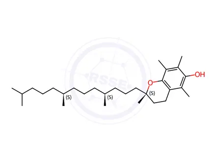 Chemical structure of DL-α-Tocopherol Impurity 32