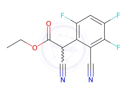 Chemical structure of Sitagliptin Phosphate Impurity 283