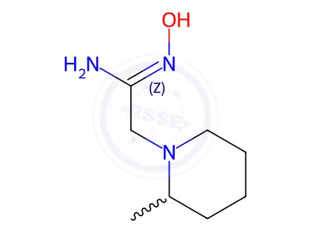 Chemical structure of n'-Hydroxy-2-(2-methylpiperidin-1-yl)ethanimidamide