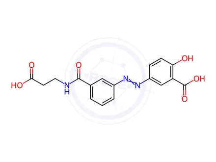 Chemical structure of Balsalazide USP Related Compound B