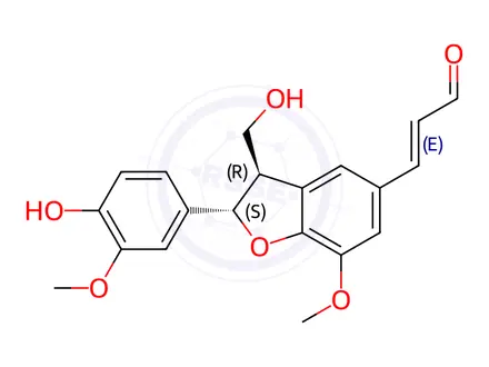 Chemical structure of (+)-Balanophonin