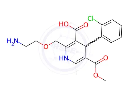Chemical structure of Amlodipine Impurity 14