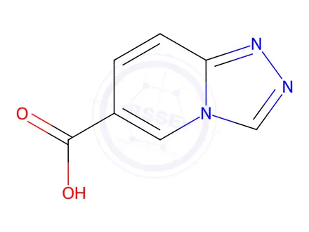 Chemical structure of [1,2,4]Triazolo[4,3-α]pyridine-6-carboxylic acid