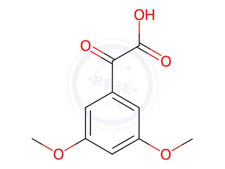 Chemical structure of 2-(3,5-Dimethoxyphenyl)-2-oxoacetic acid