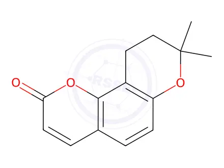 Chemical structure of Dihydroseselin