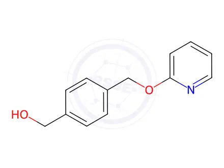 Chemical structure of (4-(Pyridin-2-yloxymethyl)-phenyl)-methanol